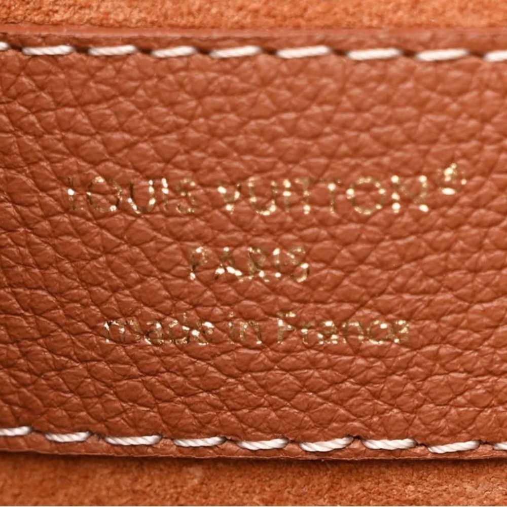 Louis Vuitton calfskin Low Key cookie MM in cognac leather - Picture 6 of 7